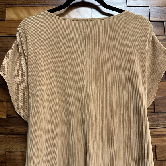 Zara - Pleated Tunic with Belt - Picture 4 of 6